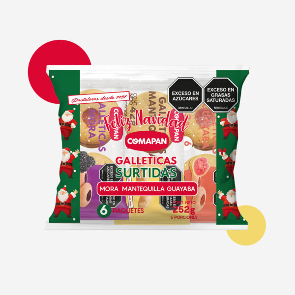 Galletas Surtidas Navidad No.2 x 252g