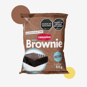 Mini Brownie cubierto de chocolate